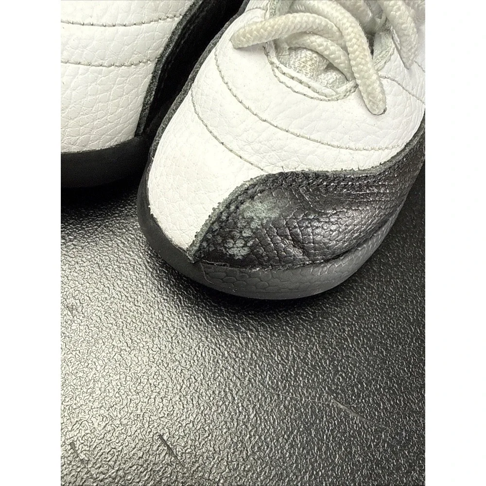 Nike Air Jordan 12 Retro Taxi Flip Black White 850000-162 Toddler Baby Size 9C